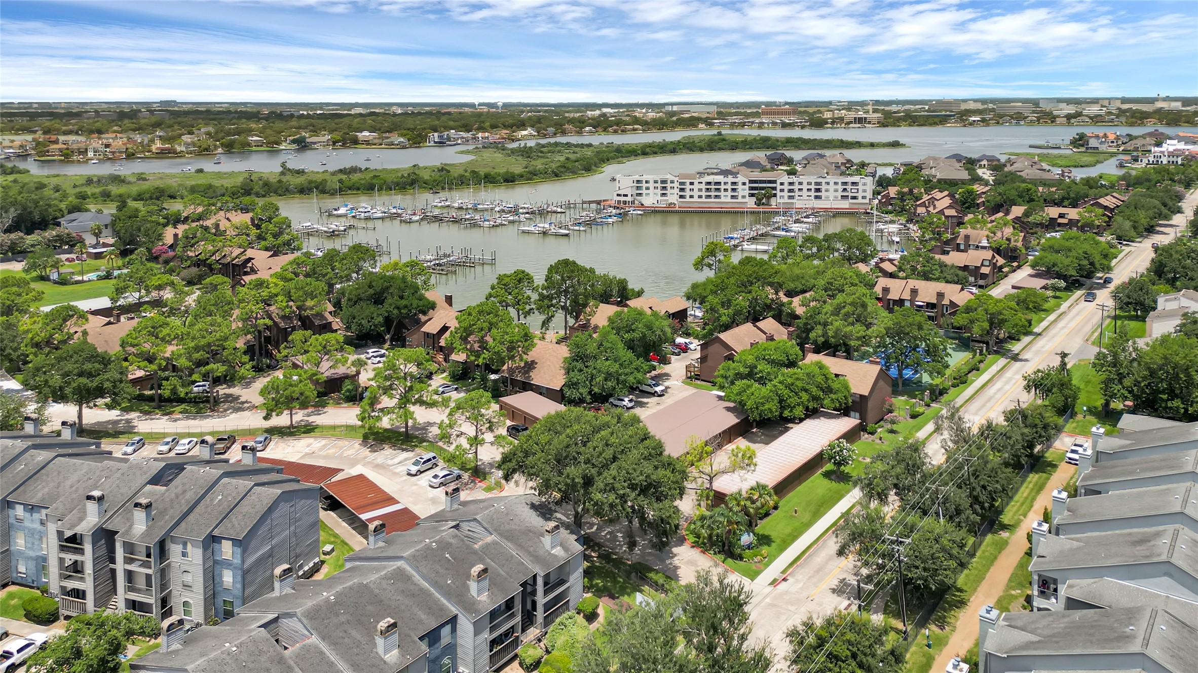Image 2: Aerial view of Townhouse Complex