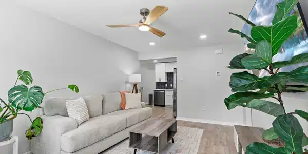 Image 4: Entry into the livingroom