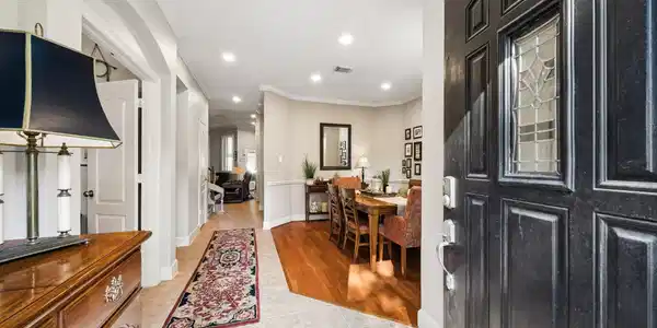 Image 3: This is the view as you enter the front door. Doub