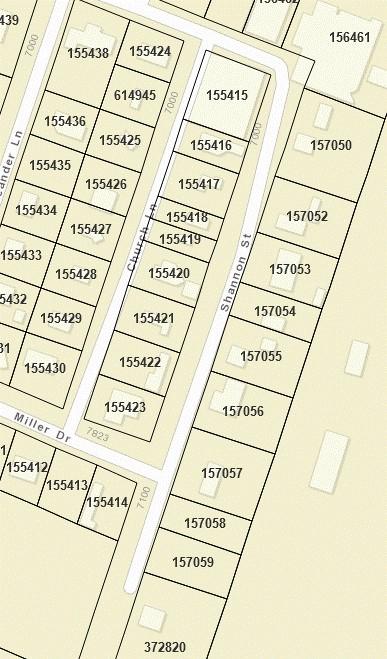 Image 3: This is a map showing a residential plotted lots.