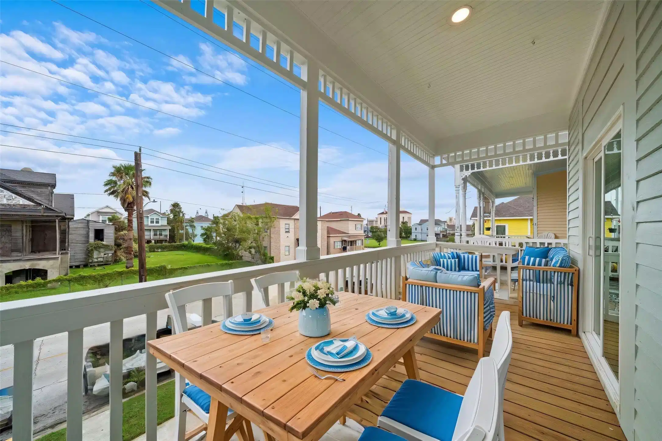 Image 1: 2nd floor front balcony.