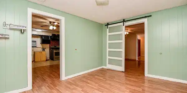 Image 3: The thoughtful flow of the home begins to take sha