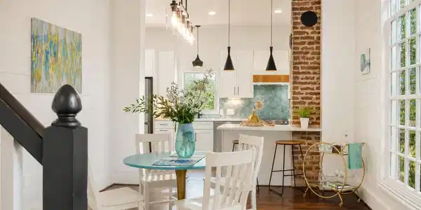 Image 3: Formal dining room is spacious