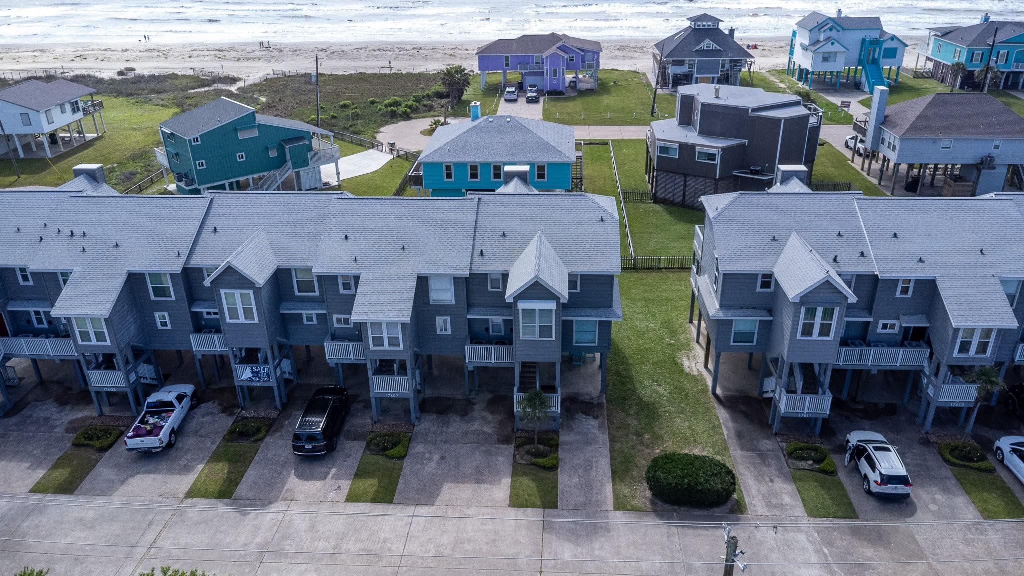 Image 1: These beachfront townhouses offer a picturesque vi
