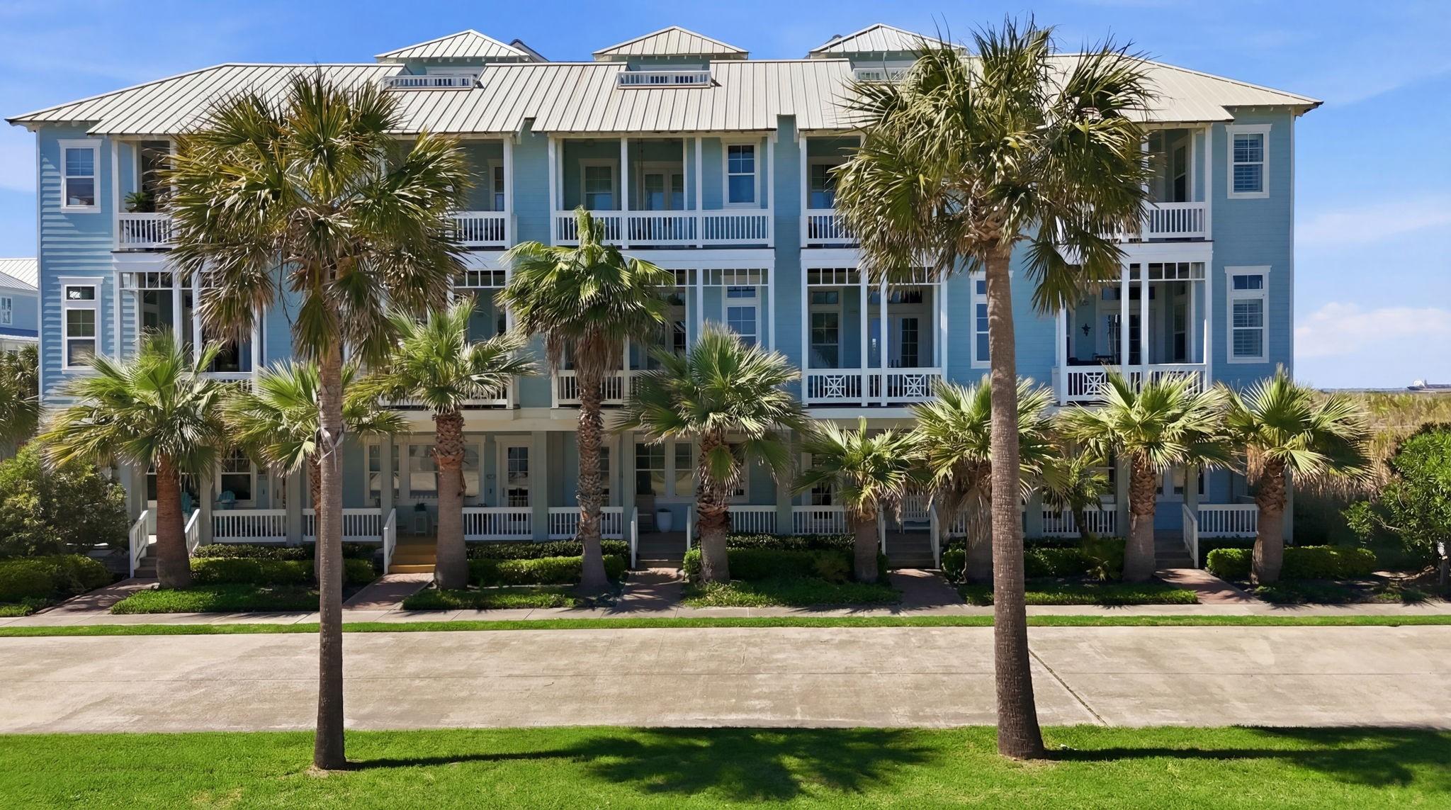 Image 4: 1830 Seaside (second from the right) anchors an ex