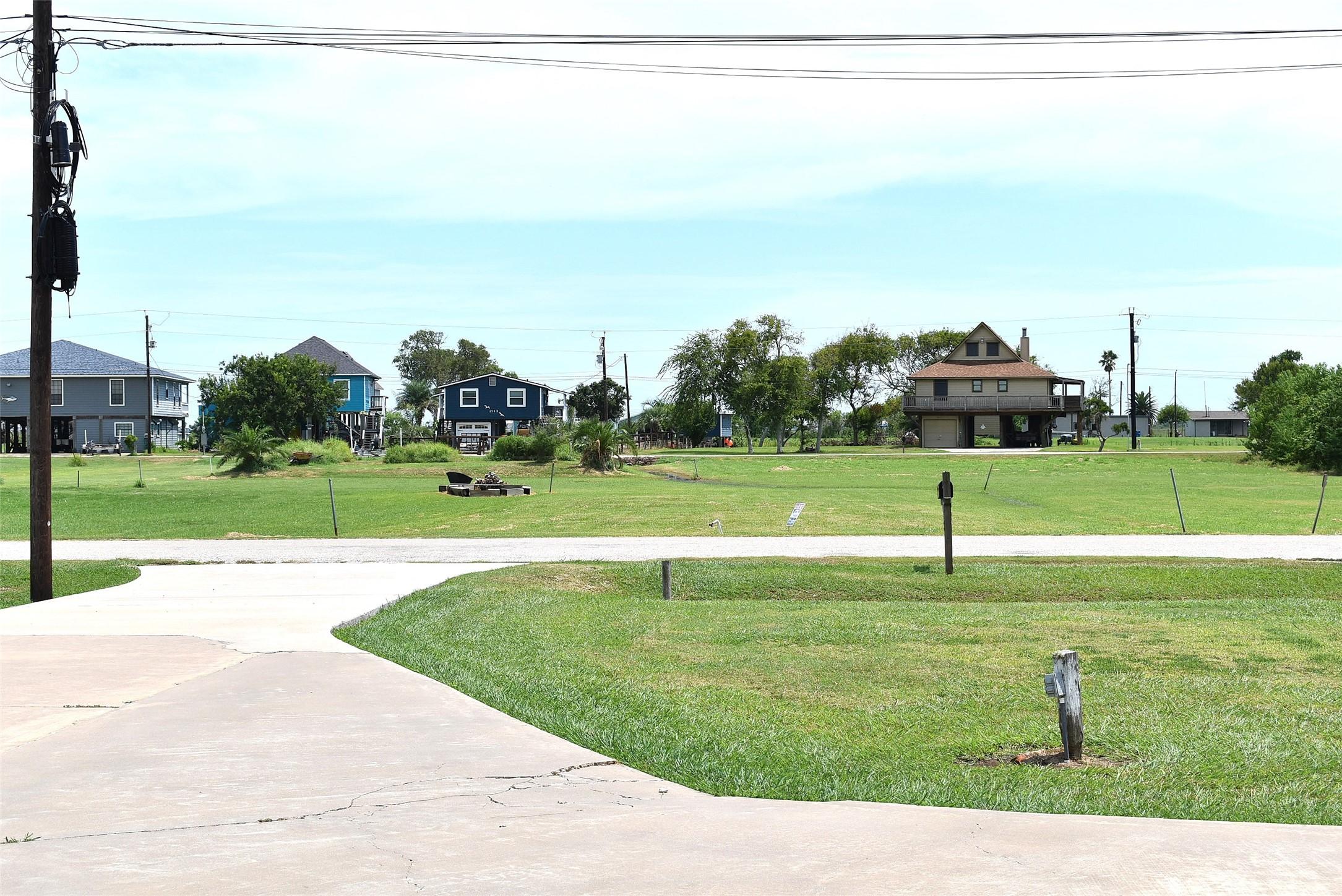 Image 3: View from across the street from house - goes past
