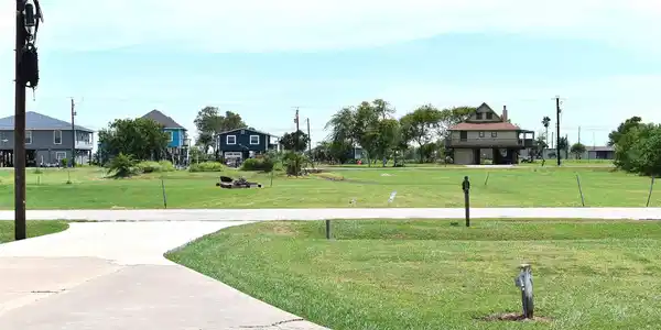 Image 3: View from across the street from house - goes past