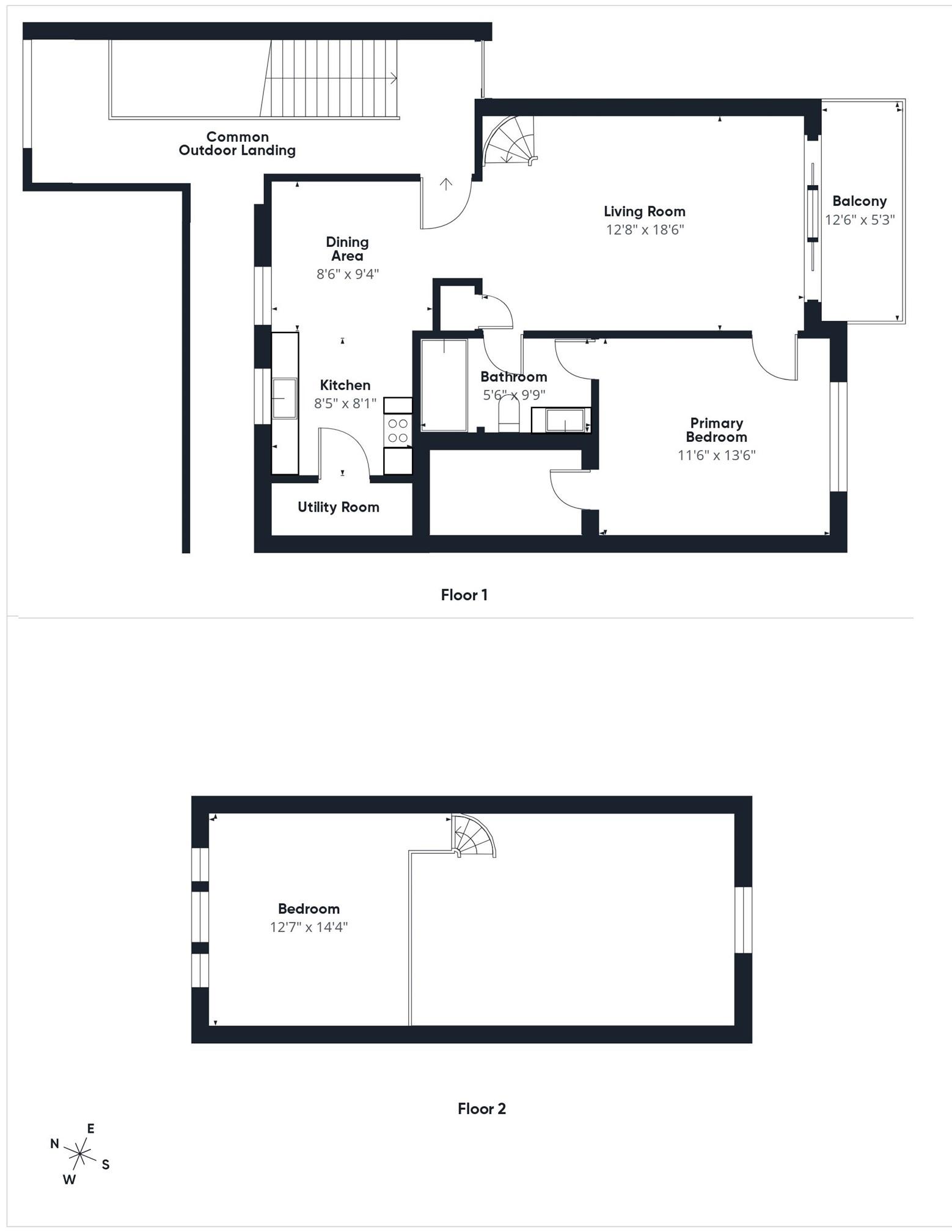 Image 2: Nice Floor Plan.  Check Out the Virtual Tour
