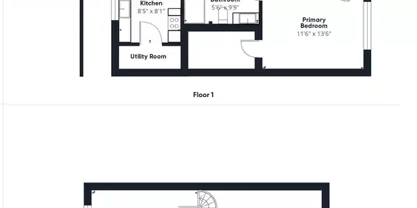 Image 2: Nice Floor Plan.  Check Out the Virtual Tour