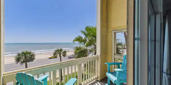Image 4: Superb Ocean Front Views from the Private Patio Of