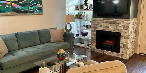 Image 4: Such a beautiful upgrade to this living area!  Enj