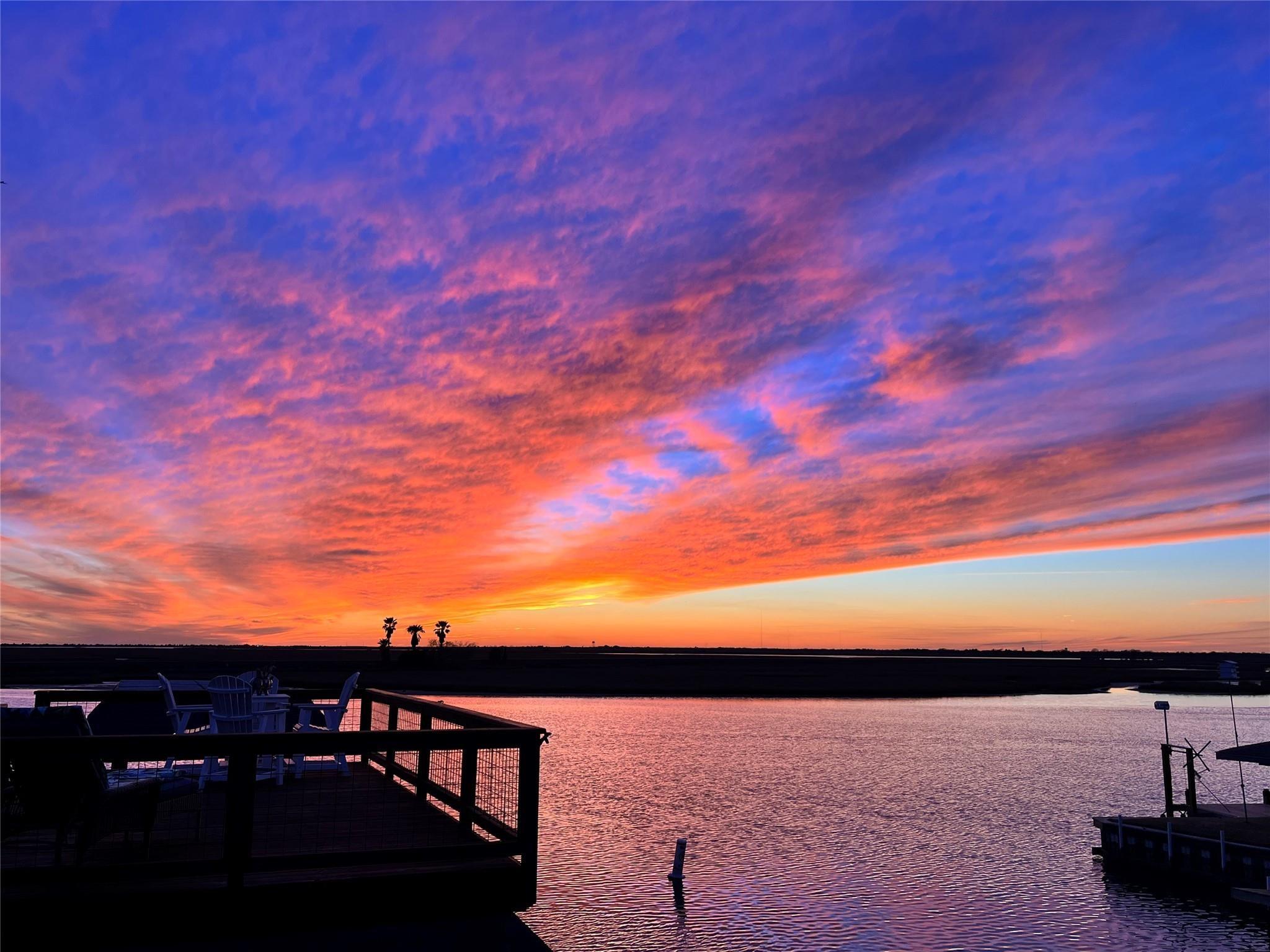 Image 3: One of the many BEAUTIFUL SUNSETS you'll enjoy fro