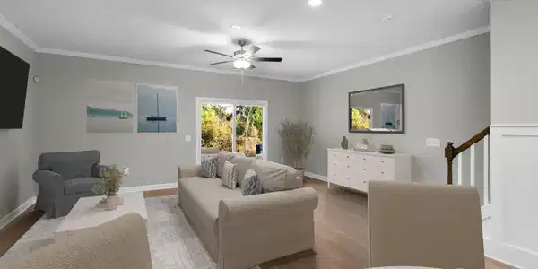 Image 4: Virtually Staged Living Room