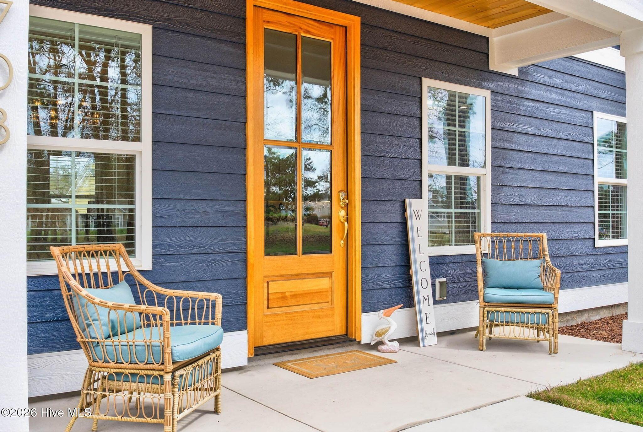 Image 4: Mahogany Front Door