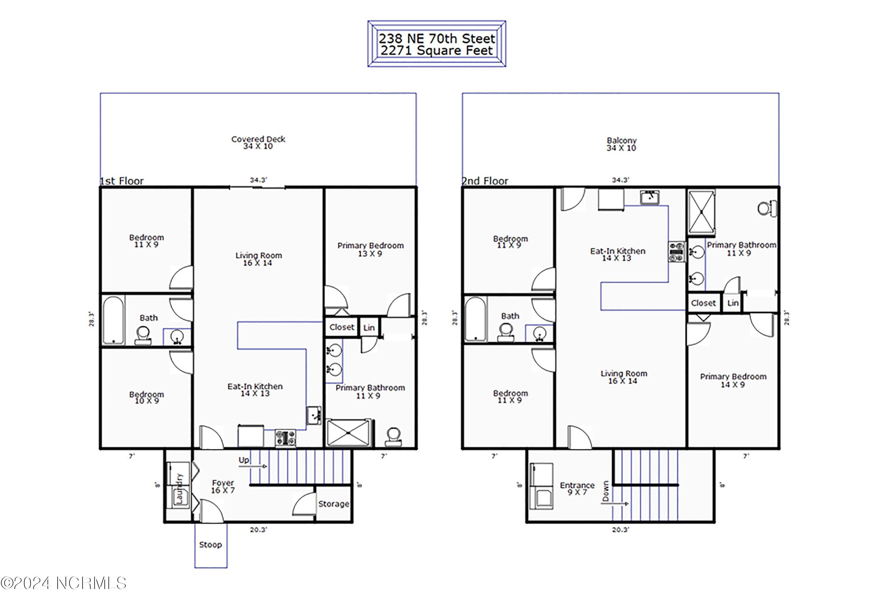 Image 4: 238 NE 70th St - Floorplan Image