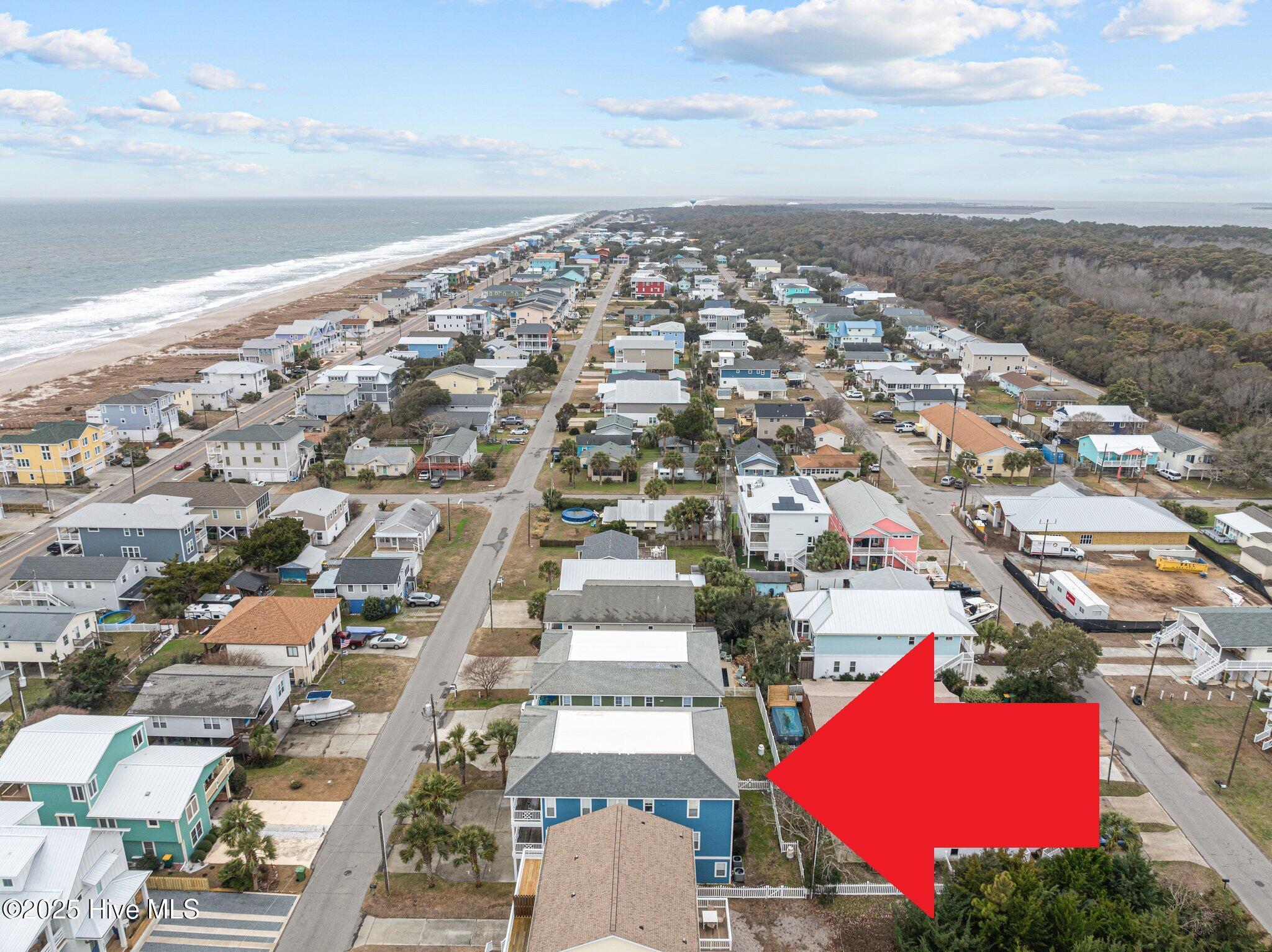 Image 2: Aerial w arrow 3