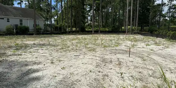 Image 3: Cleared and Fill Dirt Added