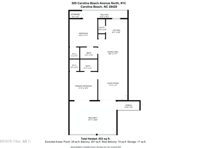 505 N Carolina Beach Avenue Unit 1c