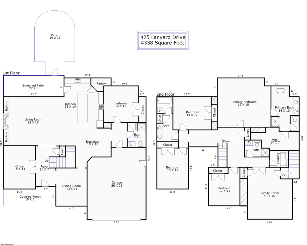 Image 3: 1st and 2nd Floor