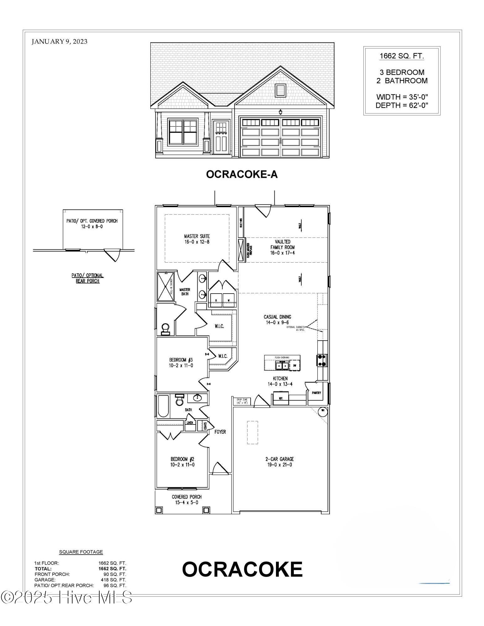 Image 3: Oakracoke Foor Plan_A_L-19