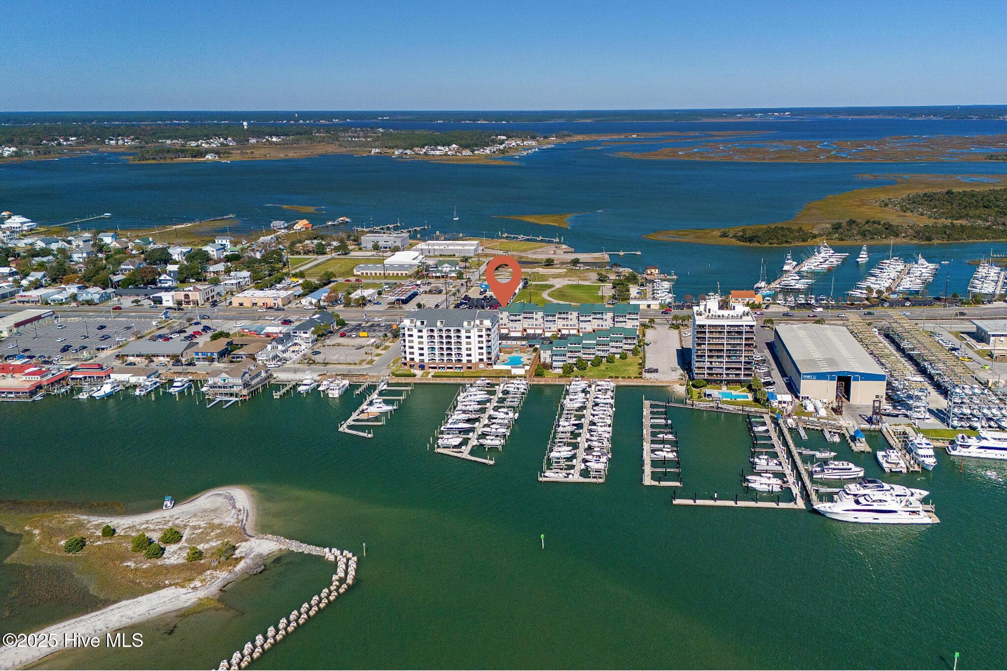 Image 1: Aerial water view