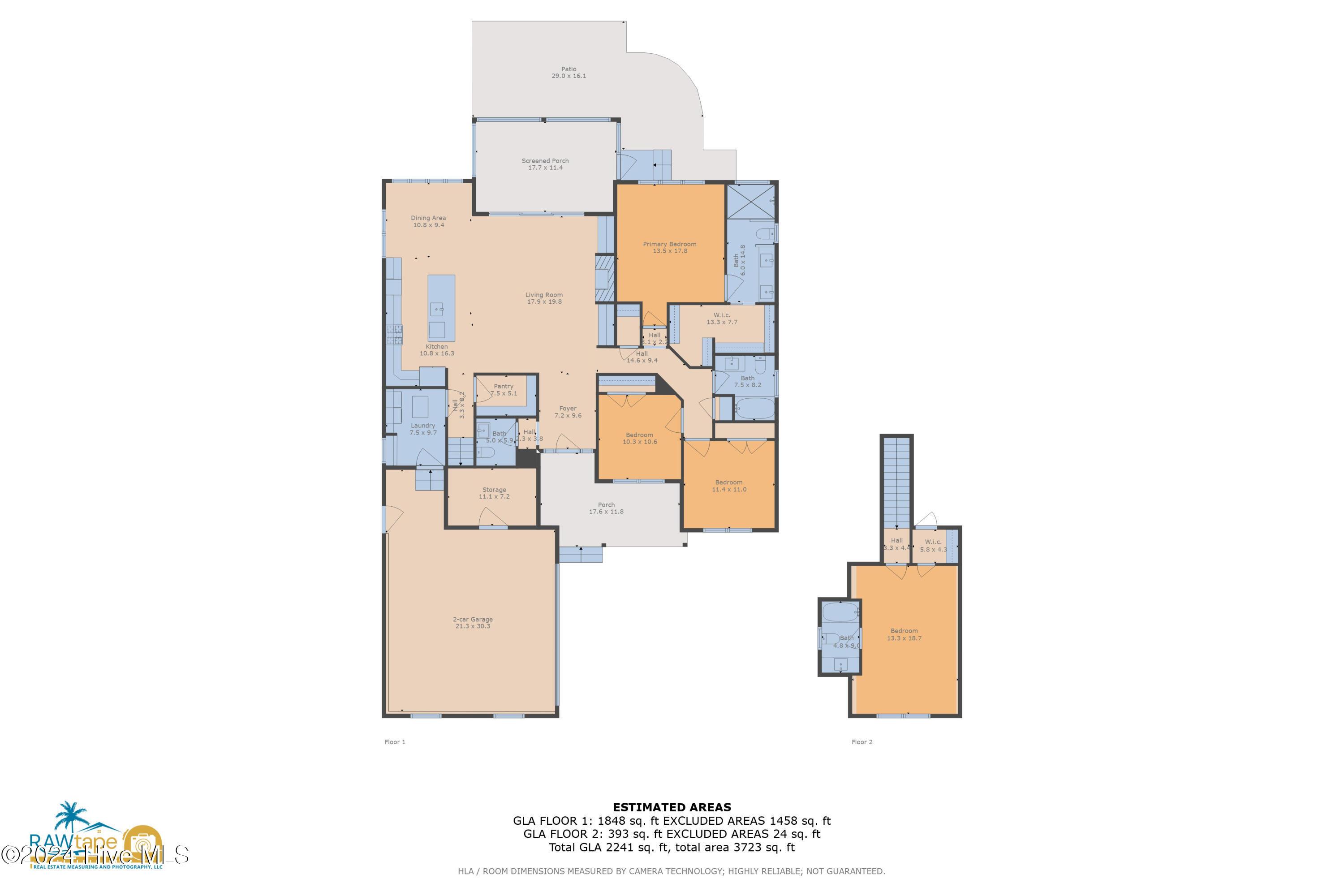 Image 4: Floor Plan 3314 Four Water Ln