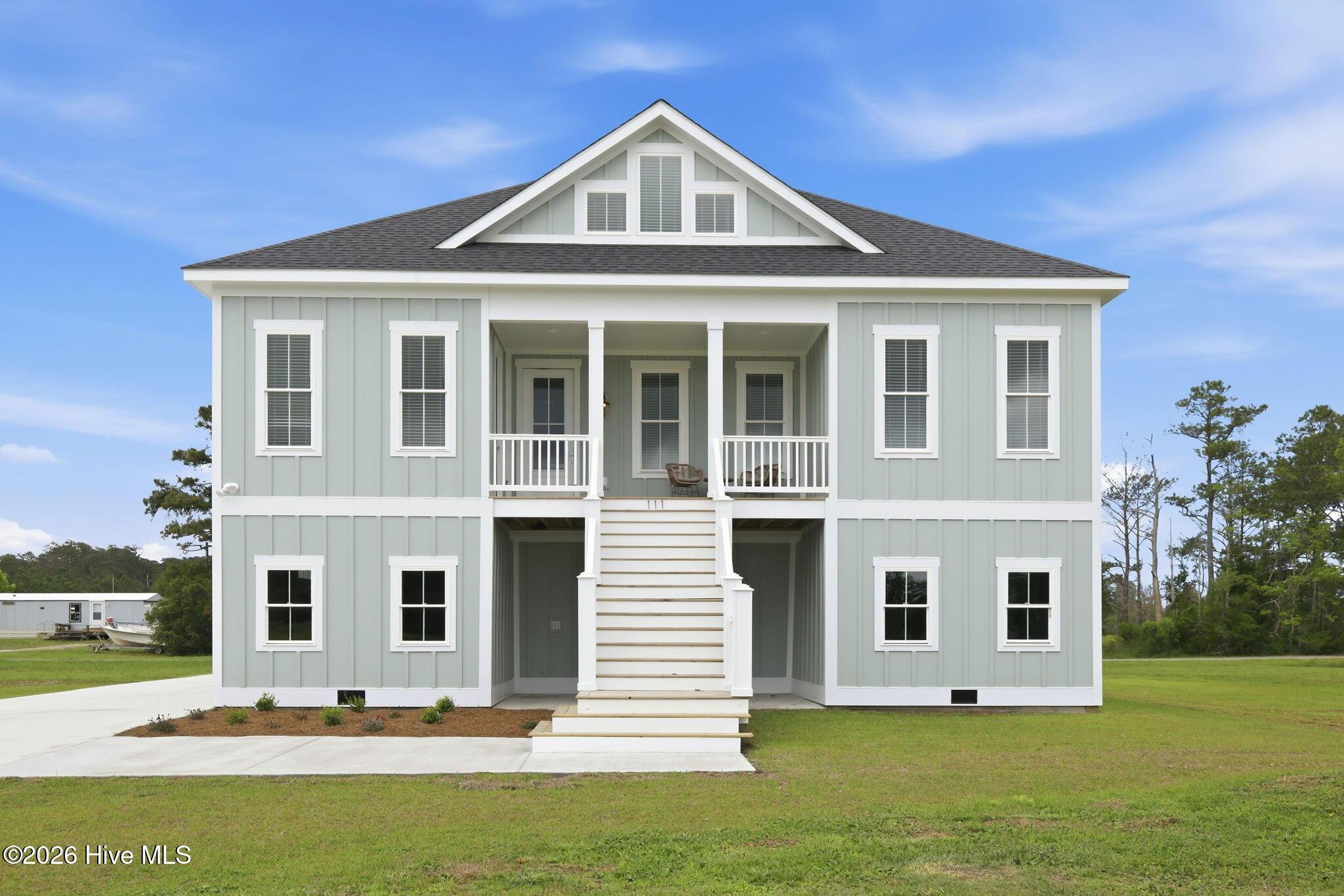 Image 1: Front of house
