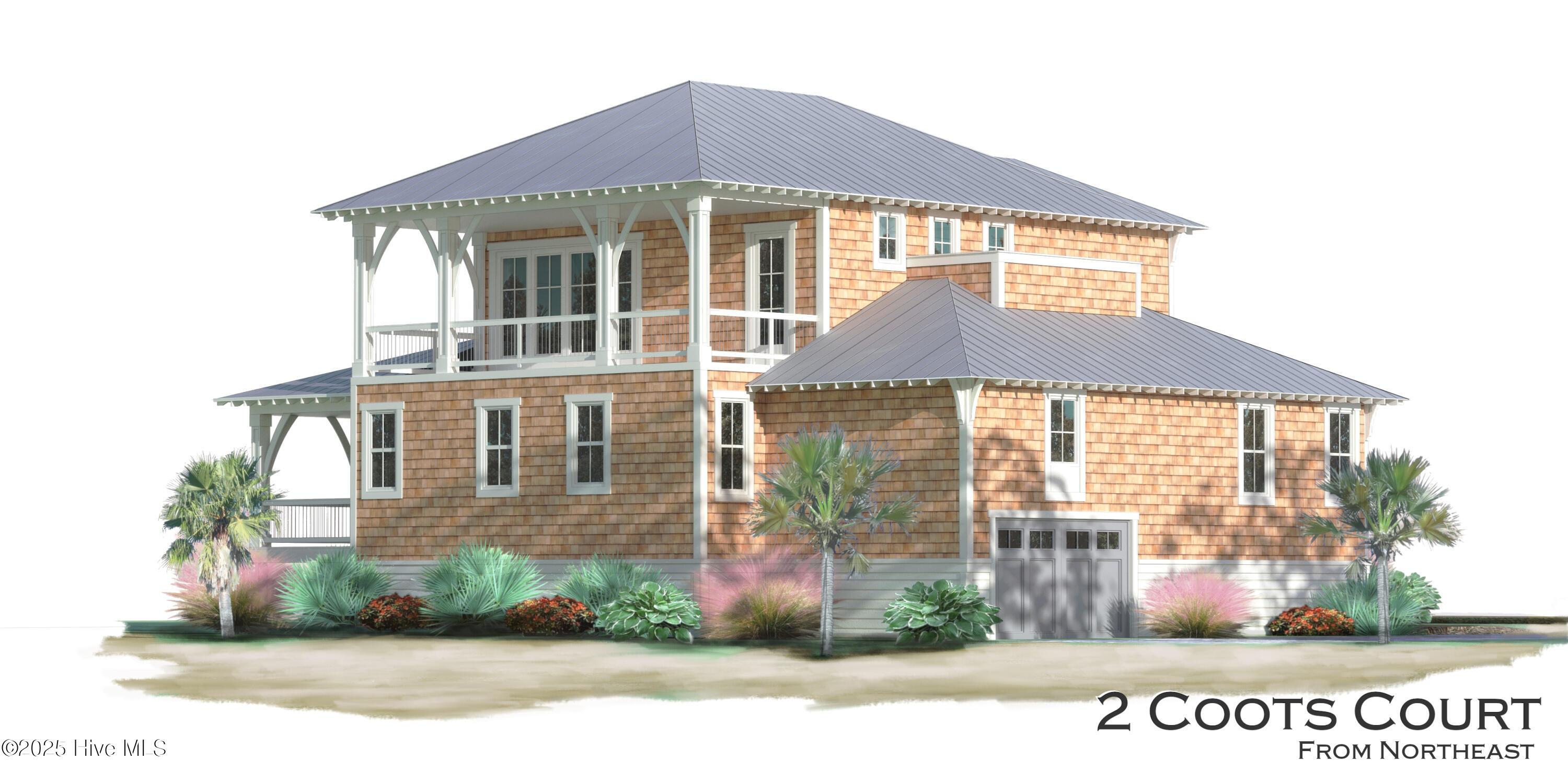 Image 2: Coots Court - view from rear