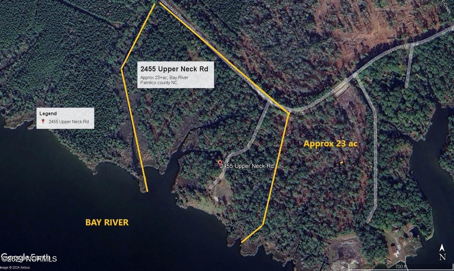 Image 3: 2455 Upper Neck, Approx Lot Lines