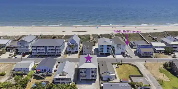 Image 4: Aerial Shot w beach access