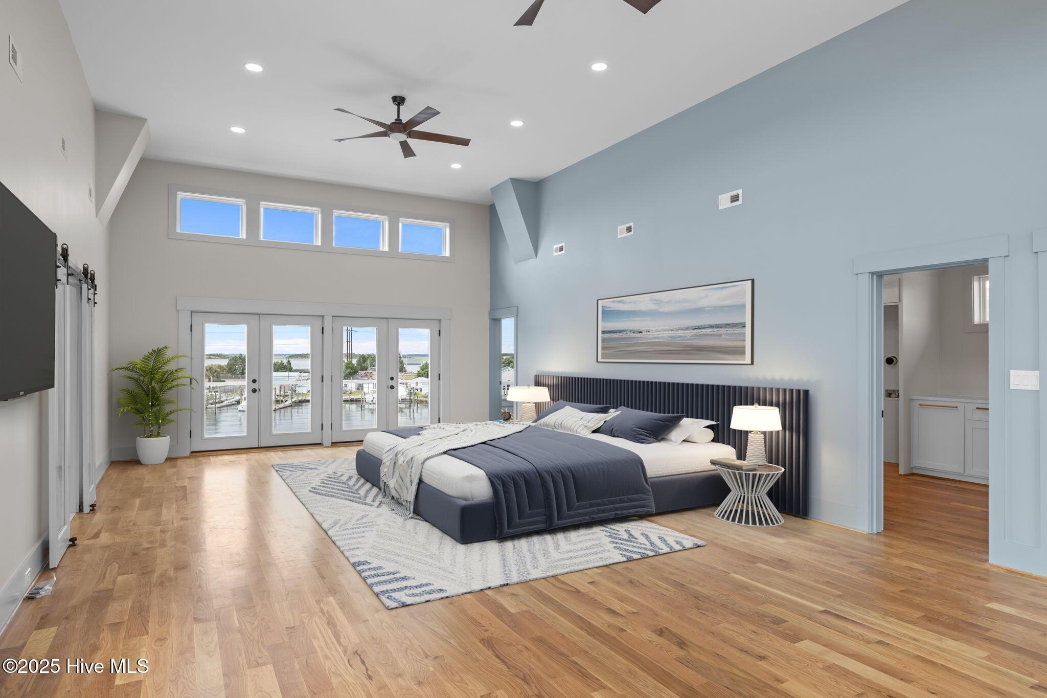 Image 4: Virtual staged primary suite