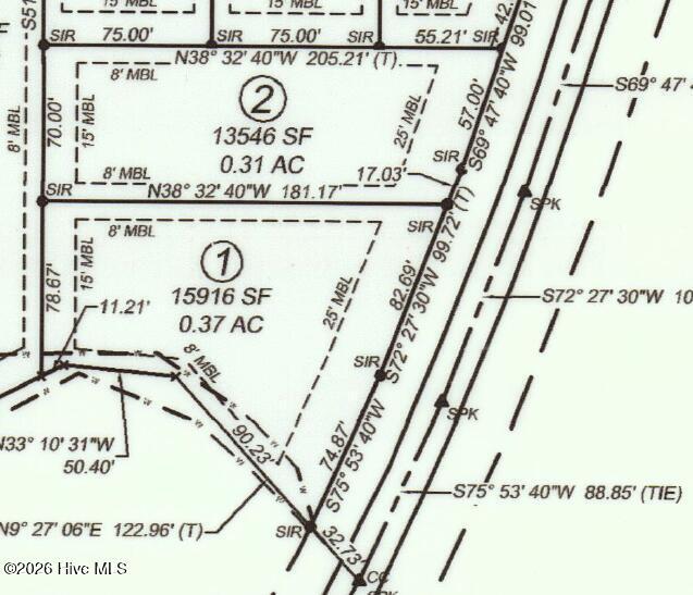 Image 3: Plat shot of 1 and 2