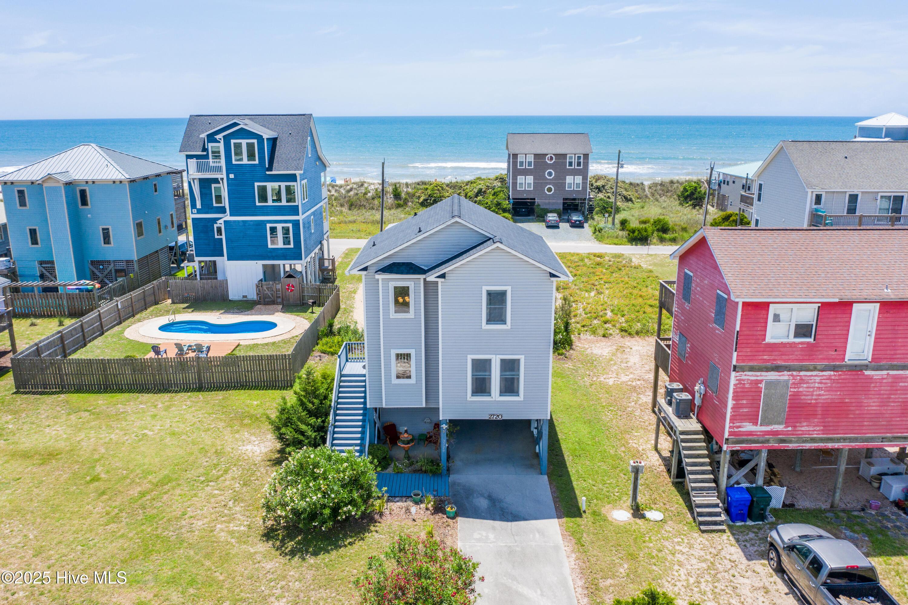 Image 1: 2720 Island Drive #1 Exterior Ocean Veiw