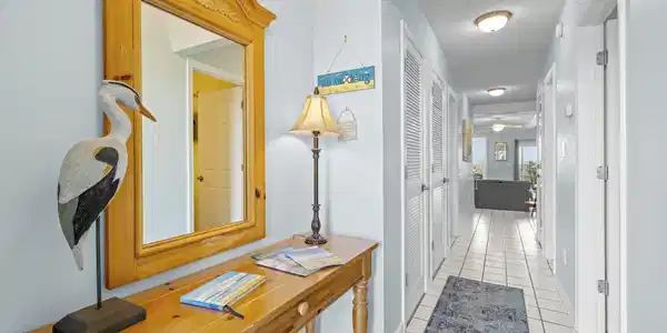 Image 4: Hallway to Kitchen and Living Area