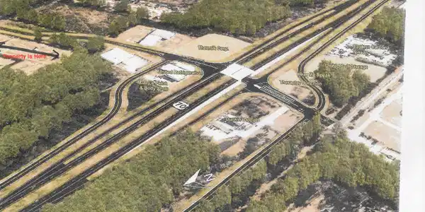 Image 3: Proposed Taberna Way Extension