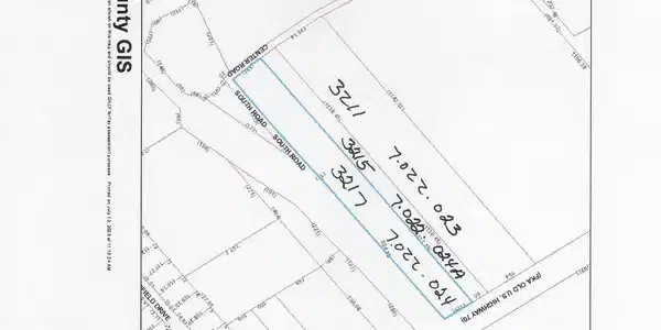 Image 4: GIS Map of 3211, 3215 and 3217 Old Cherr