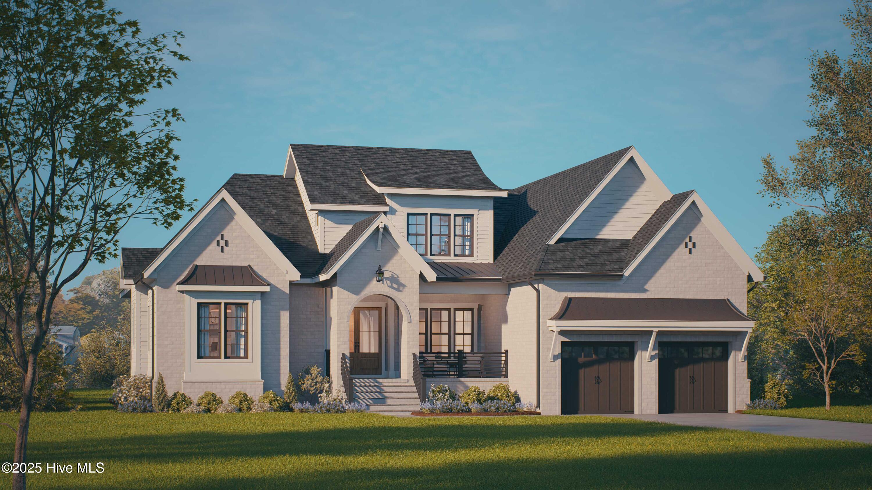 Image 1: Front Elevation When Completed