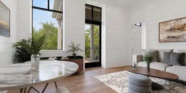 Image 2: Living Room & Dining