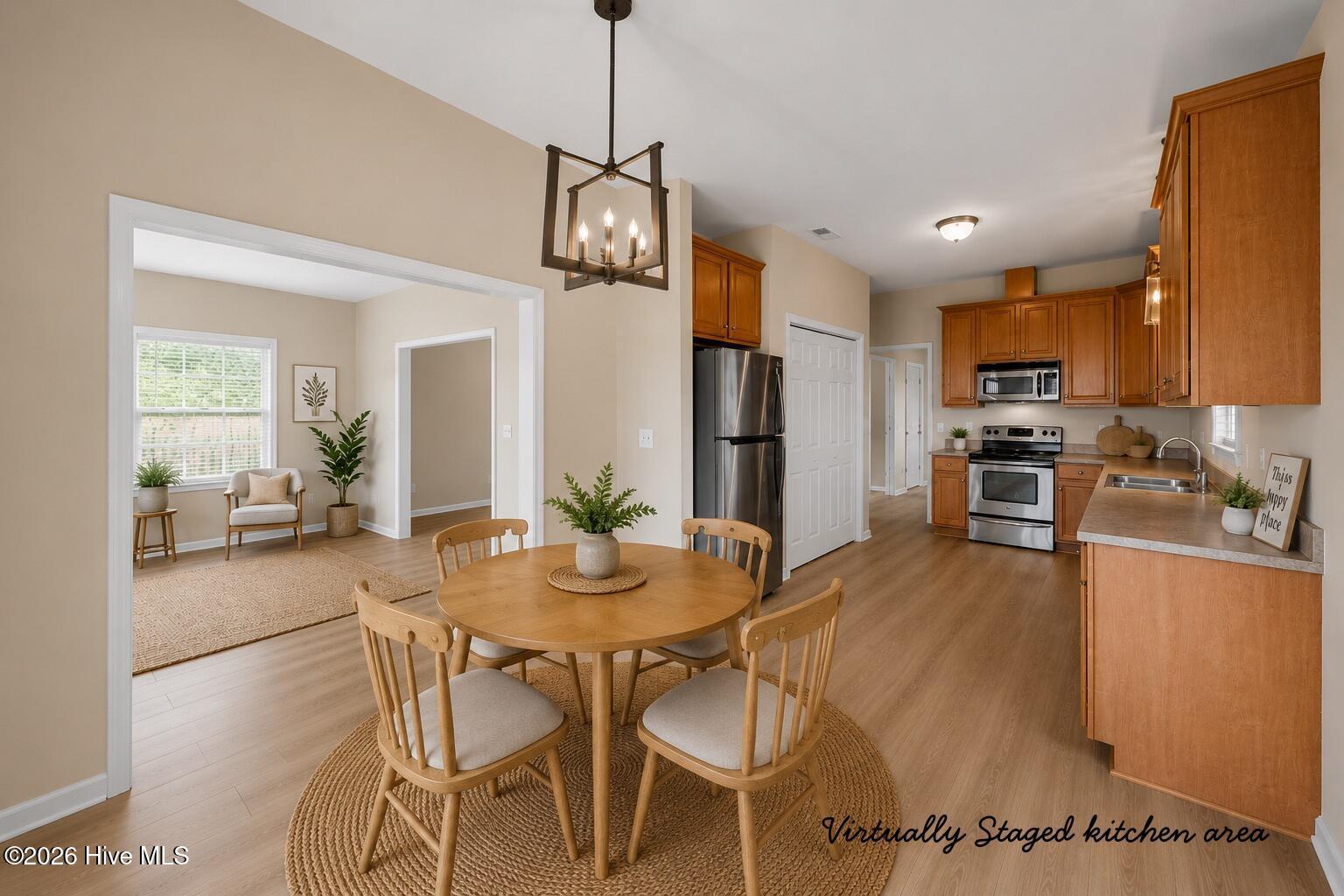 Image 4: Virtually Staged kitchen area