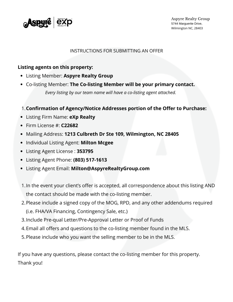 Image 1: Offer Instructions