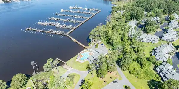 Image 3: Marina aerial view