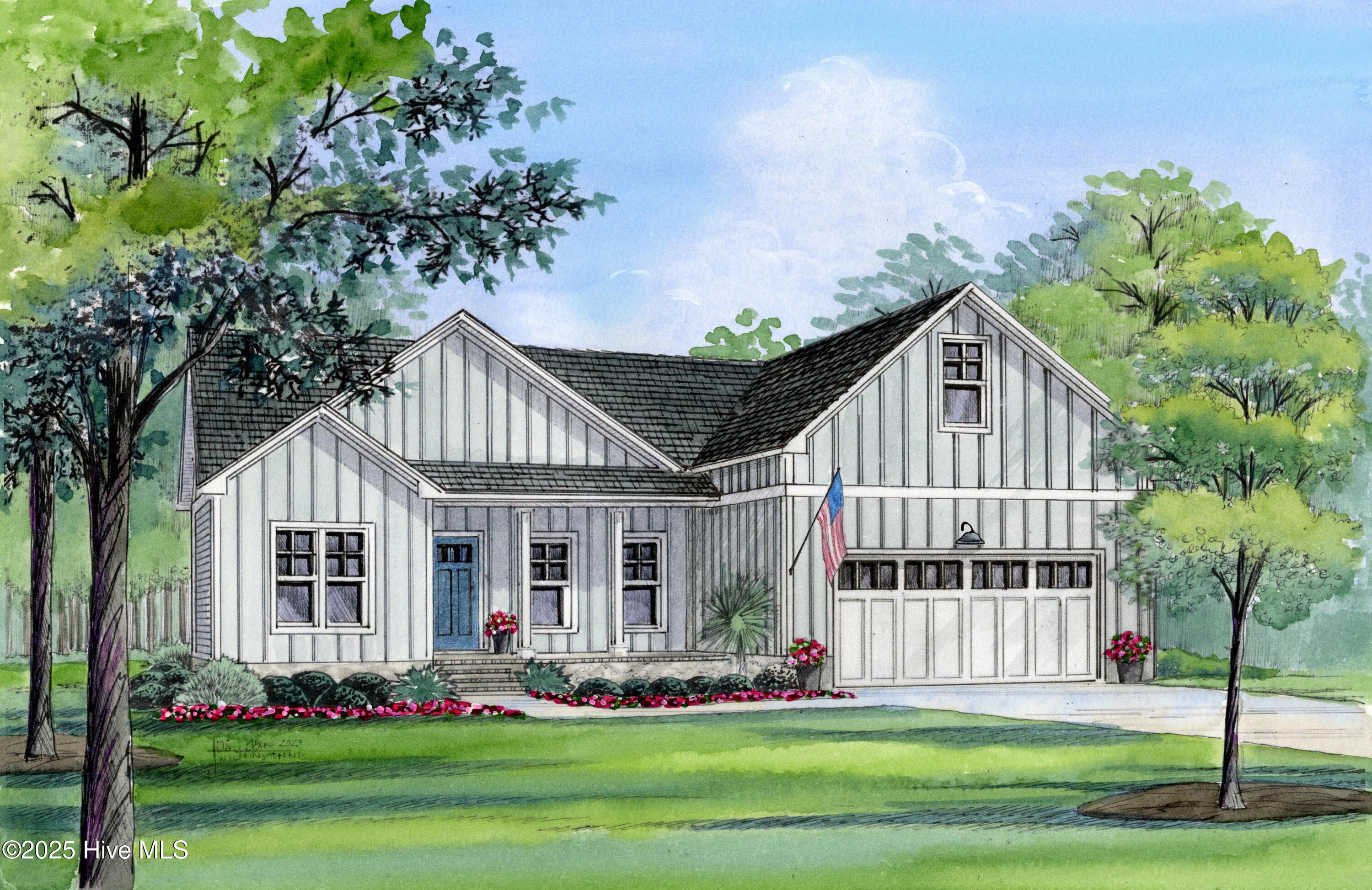 Image 1: Pamlico with Bonus Rendering Blue