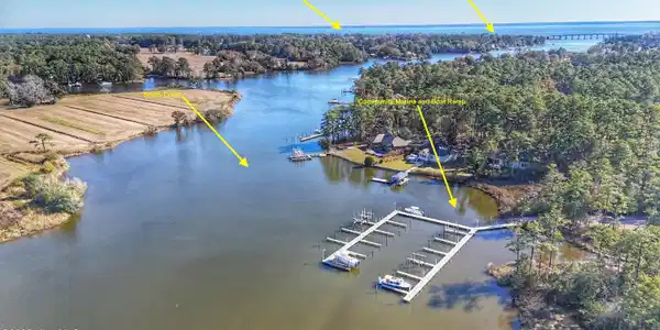 Image 4: Aerial of Smith Creek Boat Ramp