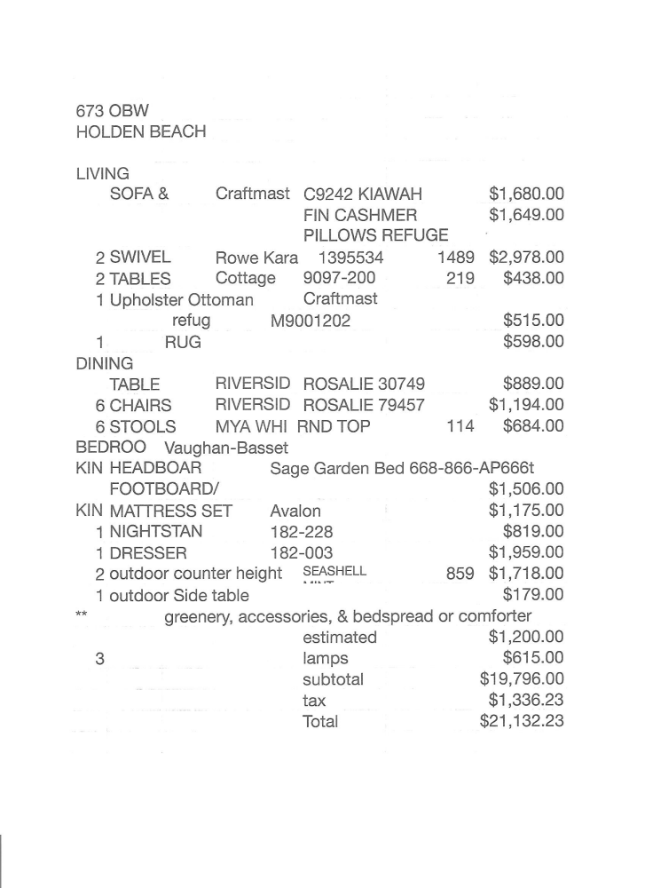 Image 4: Furniture Package Pricing