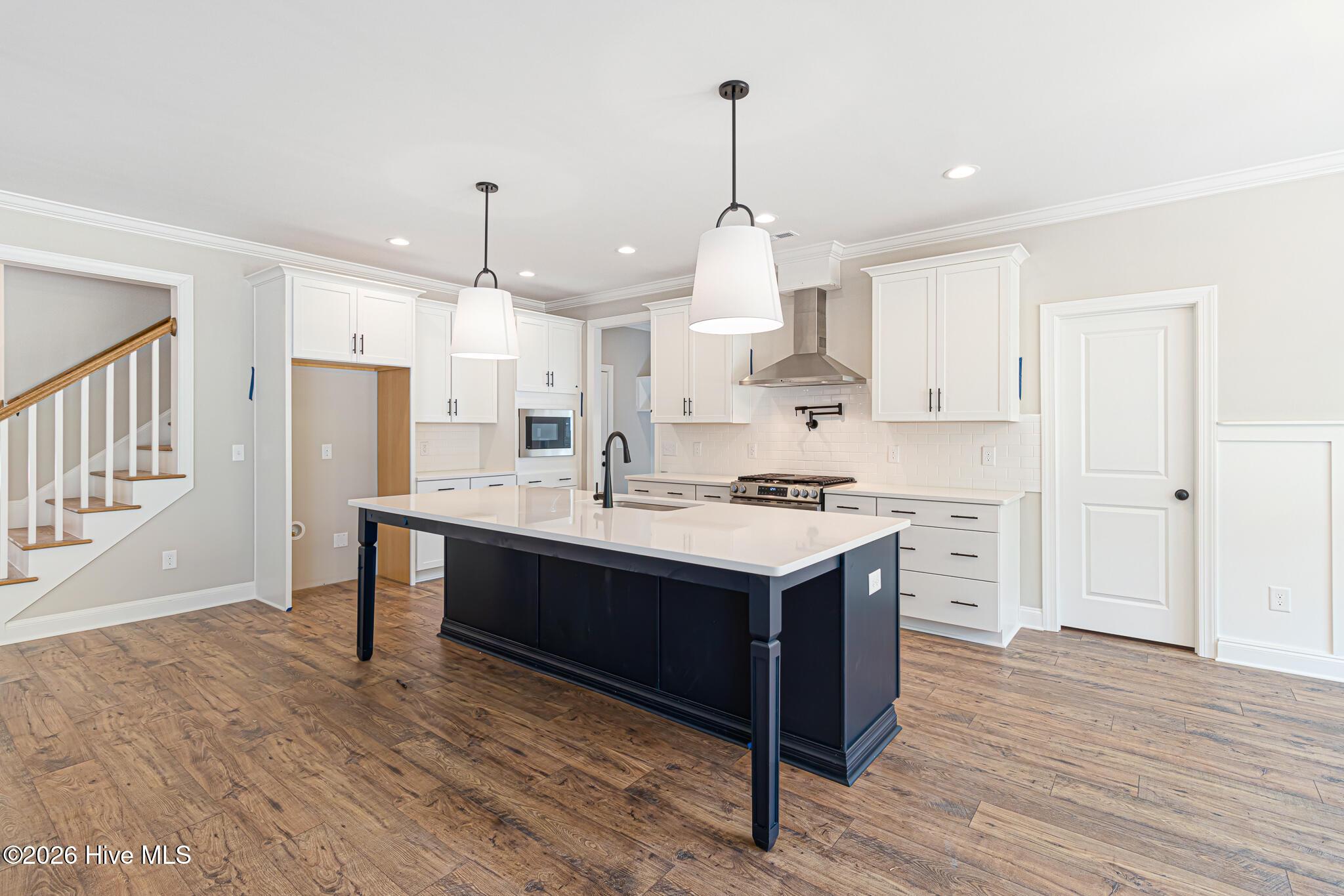 Image 2: Kitchen- Open Concept to Dining & Living