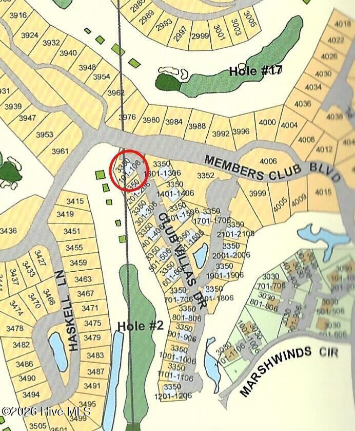 Image 3: Club Villa Bldg 4 circled