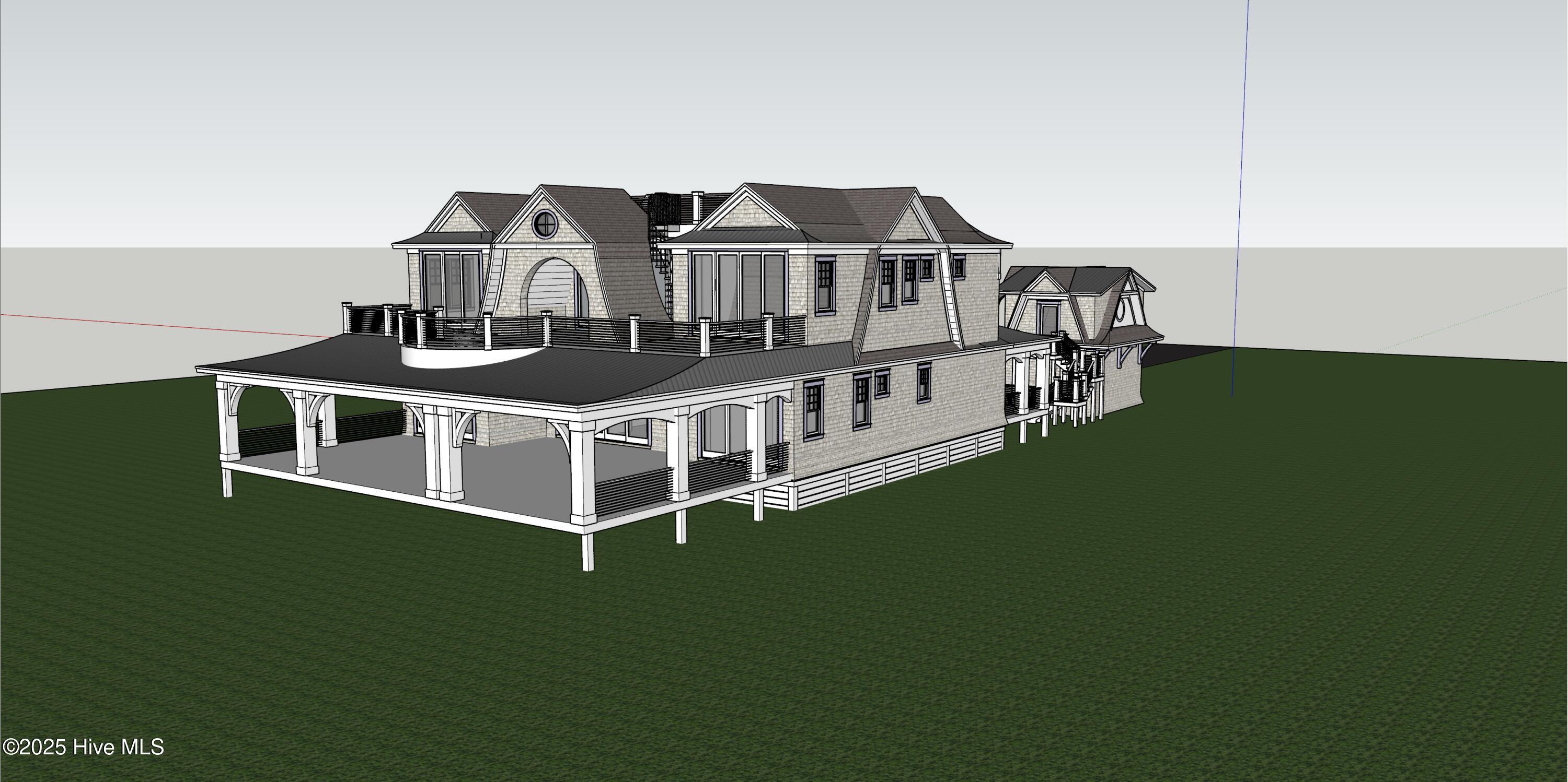 Image 2: 206 Station House Rear Elevation