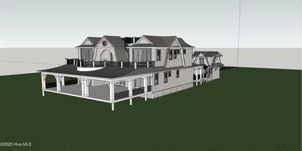 Image 2: 206 Station House Rear Elevation