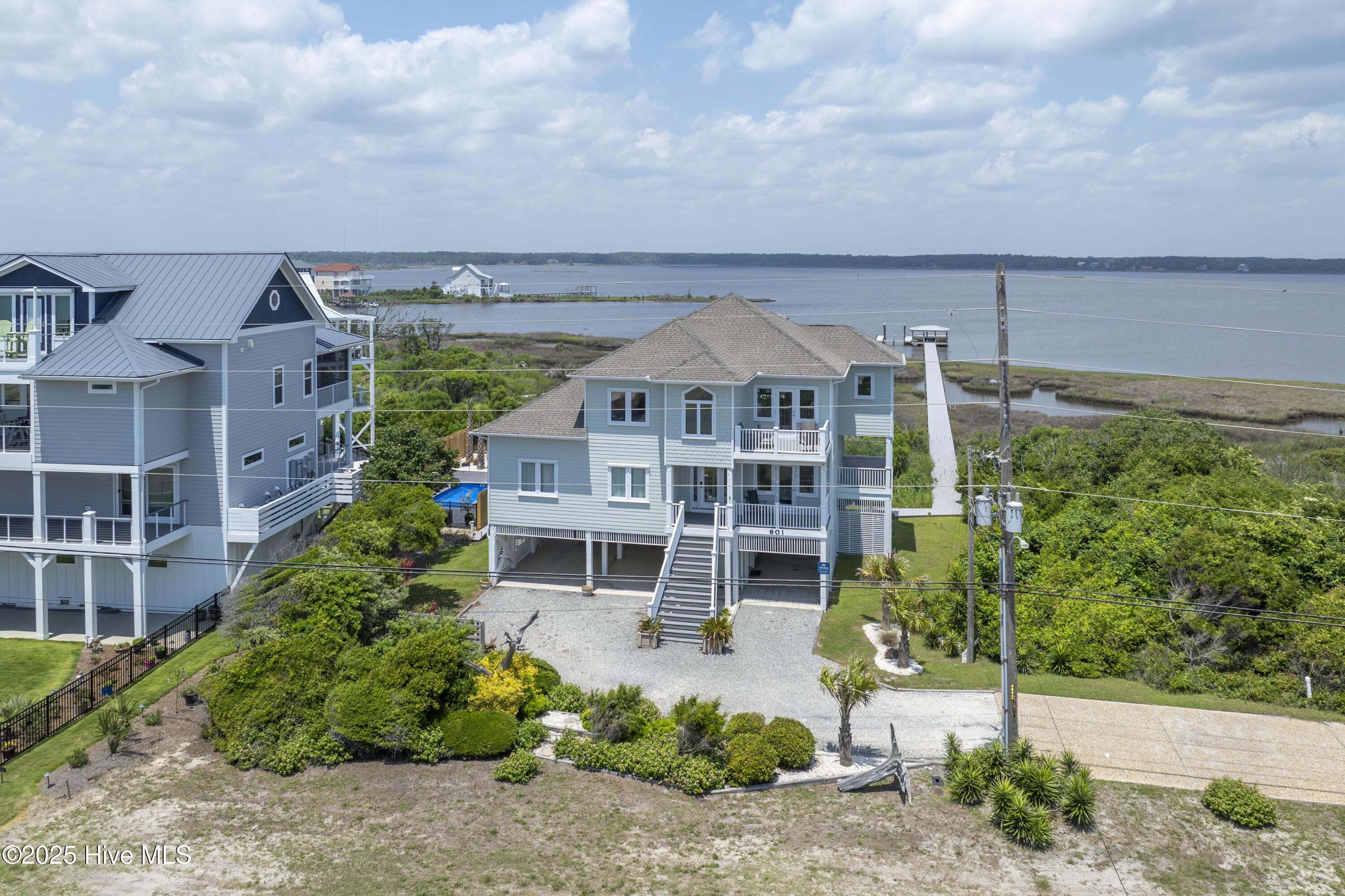 Image 1: 601 New River Inlet Road - Aerial - Edit
