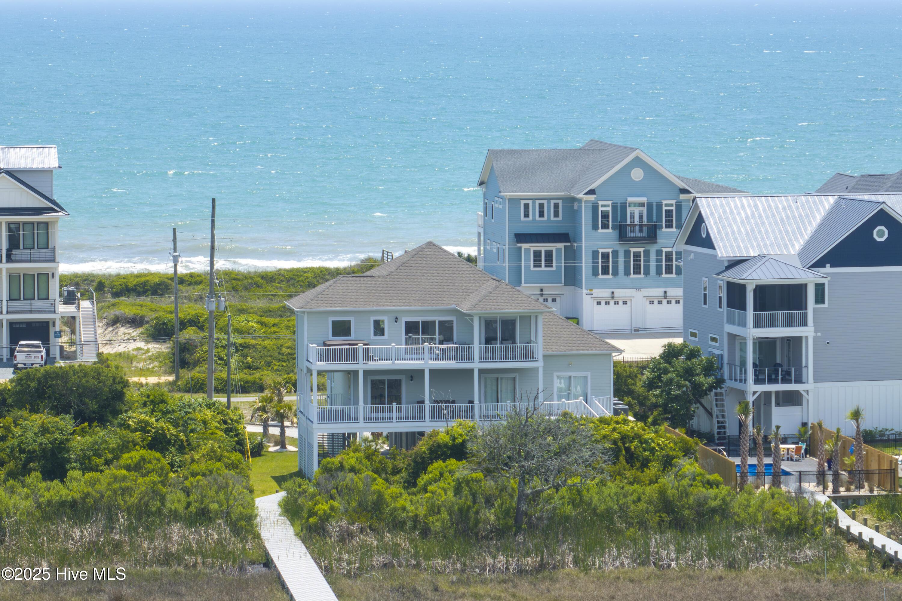 Image 4: 601 New River Inlet Road - Aerial - Edit